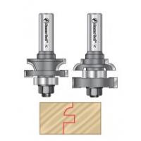 2-pc Stile & Rail Router Bit Sets