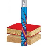 Solid Carbide Spektra™ Extreme Tool Life Coated Mortise Compression Spiral CNC Router Bits