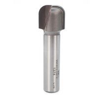 Whiteside 1374 Bowl & Tray Bit 1/2"Shank, 1/4"R, 3/4"Cut Diameter