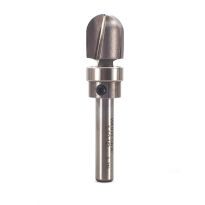 Whiteside 1404B Round Nose Bit w/ Bearing 1/4"Shank, 1/4"R, 1/2"Cut Diameter