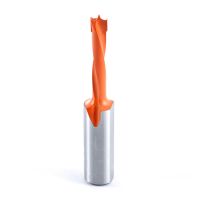 Amana Tool 301052 Carbide Tipped Brad Point Boring Bit L/H 5.2mm Dia x 57mm Long x 10mm Shank
