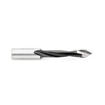 Amana Tool 314281 Carbide Tipped Through-Hole Boring Bit R/H 9/32 Dia x 70mm Long x 10mm Shank