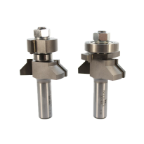 Whiteside 3374 Vee Panel Tongue & Groove Set 1/2"Shank, 1"Cut Length, 1-5/8"Large Diameter