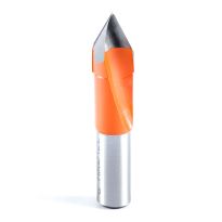 Amana Tool 413012 Carbide Tipped Through-Hole Boring Bit L/H 12mm Dia x 58mm Long x 10mm Shank