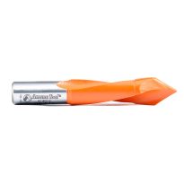 Amana Tool 414012 Carbide Tipped Through-Hole Boring Bit L/H 12mm Dia x 70mm Long x 10mm Shank