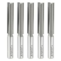Amana Tool 45427-5 5 Pack Carbide Tipped Straight Plunge 1/2 Dia x 2-1/2 x 1/2 Inch Shank Router Bits