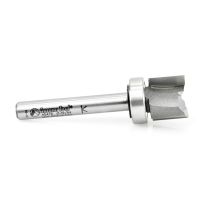 Amana Tool 45476 Carbide Tipped Straight Plunge .615 Dia x 1/2 x 3/8 Shank with Upper BB