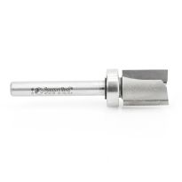 Amana Tool 45478 Carbide Tipped Straight Plunge .615 Dia x 3/4 x 1/4 Inch Shank with Upper BB