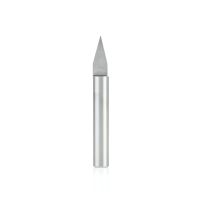Amana Tool 45620 Solid Carbide 30 Degree Engraving 0.0108 Tip Width x 1/4 Inch Shank Signmaking