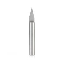 Amana Tool 45621 Solid Carbide 30 Degree Engraving 0.035 Tip Width x 1/4 Inch Shank Signmaking