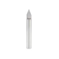 Amana Tool 45622 Solid Carbide 45 Degree Engraving 0.025 Tip Width x 1/4 Inch Shank Signmaking