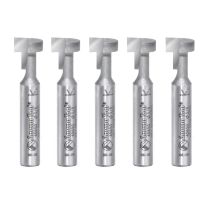 Amana Tool 45650-5 5 Pack Carbide Tipped Keyhole 3/8 Dia x 3/8 x 1/4 Inch Shank