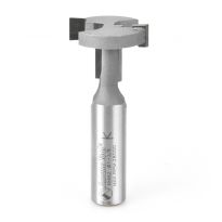 Amana Tool 45662 T-Slot Square Edge 1-3/8 Dia x 7/8 x 1/2 Inch Shank