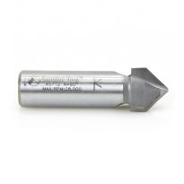 Amana Tool 45712 Carbide Tipped V-Groove 90 Deg x 5/8 Dia x 5/16 x 1/2 Inch Shank
