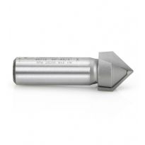 Amana Tool 45716 Carbide Tipped V-Groove 90 Deg x 3/4 Dia x 3/8 x 1/2 Inch Shank