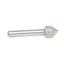 Amana Tool 45723 Carbide Tipped V-Groove 90 Deg x 1/2 Dia x 1/4 x 1/4 Inch Shank