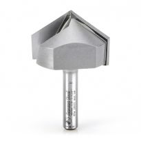Amana Tool 45754 Carbide Tipped V-Groove 110 Deg x 1-1/4 Dia x 7/16 x 1/4 Inch Shank