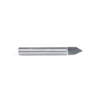 Amana Tool 45760 Solid Carbide 60 Degree Engraving 0.005 Tip Width x 1/4 Shank x 2 Inch Long Signmaking Router Bit