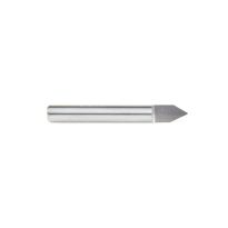 Amana Tool 45763 Solid Carbide 60 Degree Engraving 0.020 Tip Width x 1/4 Shank x 2 Inch Long Signmaking Router Bit
