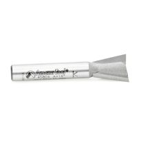Amana Tool 45804 Carbide Tipped Dovetail 14 Deg x 1/2 Dia x 1/2 x 1/4 Inch Shank