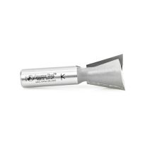 Amana Tool 45814 Carbide Tipped Dovetail 14 Deg x 1 Inch Dia x 1 Inch x 1/2 Shank
