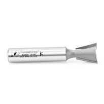 Amana Tool 45816 Carbide Tipped Dovetail 14 Deg x 3/4 Dia x 3/4 x 1/2 Inch Shank for Omnijig & Incra