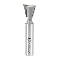 Amana Tool 45816 Carbide Tipped Dovetail 14 Deg x 3/4 Dia x 3/4 x 1/2 Inch Shank for Omnijig & Incra