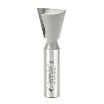 Amana Tool 45818 Carbide Tipped Dovetail 14 Deg x 7/8 Dia x 7/8 x 1/2 Inch Shank