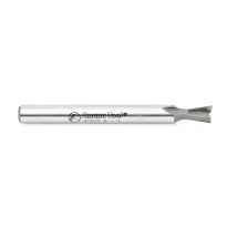 Amana Tool 45820 Carbide Tipped Dovetail 7-1/2 Deg x 1/4 Dia x 5/16 x 1/4 Inch Shank for Omnijig & Incra