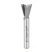 Amana Tool 45832 Carbide Tipped Dovetail 14 Deg x 1/2 Dia x 1/2 x 1/4 Inch Shank for Omnijig & Incra