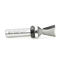 Amana Tool 45852 Carbide Tipped Dovetail 14 Deg x 3/4 Dia x 3/4 x 1/2 Inch Shank with Upper BB