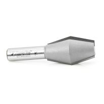 Amana Tool 45860 Carbide Tipped Butterfly Spline 14 Deg x 1-1/8 Dia x 1-3/4 x 1/2 Inch Shank