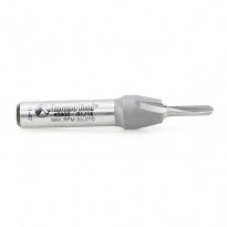 Amana Tool 45900 Solid Carbide (Brazed To Steel Shank) Core Box 1/16 Radius x 1/8 Dia x 3/8 x 1/4 Inch Shank