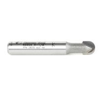 Amana Tool 45904 Carbide Tipped Core Box 1/8 Radius x 1/4 Dia x 1/4 x 1/4 Inch Shank