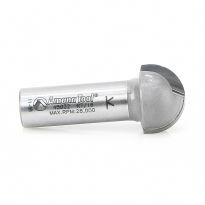 Amana Tool 45922 Carbide Tipped Core Box 7/16 Radius x 7/8 Dia x 1/2 x 1/2 Inch Shank