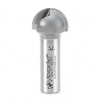 Amana Tool 45922 Carbide Tipped Core Box 7/16 Radius x 7/8 Dia x 1/2 x 1/2 Inch Shank