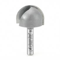 Amana Tool 45924 Carbide Tipped Core Box 1/2 Radius x 1 Inch Dia x 5/8 x 1/4 Shank