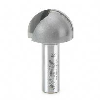 Amana Tool 45928 Carbide Tipped Core Box 5/8 Radius x 1-1/4 Dia x 3/4 x 1/2 Inch Shank