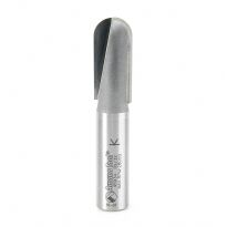 Amana Tool 45934 Carbide Tipped Core Box 9/32 Radius x 9/16 Dia x 1-1/4 x 1/2 Inch Shank Extra Deep