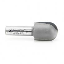 Amana Tool 45942 Carbide Tipped Core Box 1/2 Radius x 1 Inch Dia x 1-1/4 x 1/2 Shank Extra Deep