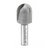 Amana Tool 45942 Carbide Tipped Core Box 1/2 Radius x 1 Inch Dia x 1-1/4 x 1/2 Shank Extra Deep