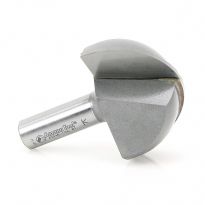Amana Tool 45948-CNC Carbide Tipped Core Box 1 Inch Radius x 2 Inch Dia x 1-1/4 x 1/2 Shank CNC