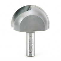 Amana Tool 45948 Carbide Tipped Core Box 1 Inch Radius x 2 Inch Dia x 1-1/4 x 1/2 Shank Extra Deep