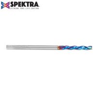 Amana Tool 46015-K CNC Solid Carbide Spektra™ Extreme Tool Life Coated Compression Spiral 3 Flute x 1/8 Dia x 13/16 x 1/8 Shank