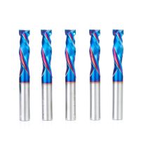 Amana Tool 46021-K-5 5-Pack CNC Solid Carbide Spektra™ Extreme Tool Life Coated Mortise Compression Spiral 3/8 Dia x 1-1/4 Inch x 3/8 Shank