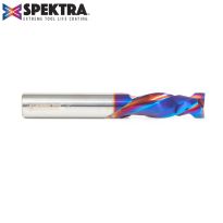 Amana Tool 46023-K CNC Solid Carbide Spektra™ Extreme Tool Life Coated Mortise Compression Spiral 1/2 Dia x 1-3/8 Inch x 1/2 Shank