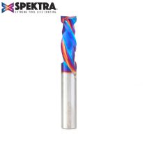 Amana Tool 46023-K CNC Solid Carbide Spektra™ Extreme Tool Life Coated Mortise Compression Spiral 1/2 Dia x 1-3/8 Inch x 1/2 Shank