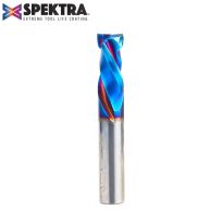 Amana Tool 46027-K CNC Solid Carbide Spektra™ Extreme Tool Life Coated Mortise Compression Spiral 12mm Dia x 25mm x 12mm Shank