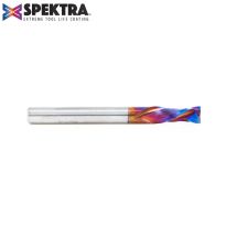 Amana Tool 46029-K CNC Solid Carbide Spektra™ Extreme Tool Life Coated Mortise Compression Spiral 1/4 Dia x 5/8 Inch x 1/4 Shank