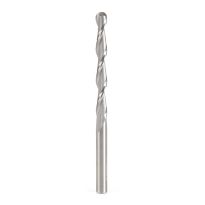 Amana Tool 46032 Solid Carbide CNC Foam Cutting Up-Cut Ball End Spiral 1/4 Dia x 2-1/4  x 1/4 Shank x 4 Inch Long Router Bit